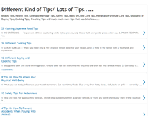 Tablet Screenshot of lotsoftips.blogspot.com