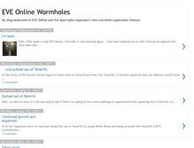 Tablet Screenshot of eve-wormholes.blogspot.com