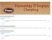 Tablet Screenshot of homestaydimpian.blogspot.com