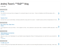 Tablet Screenshot of andrej.blogspot.com