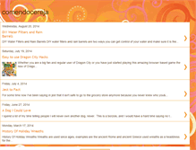 Tablet Screenshot of comendocereja.blogspot.com