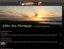 Tablet Screenshot of afterthemortage.blogspot.com