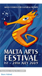 Mobile Screenshot of maltaartsfestival.blogspot.com