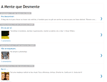 Tablet Screenshot of amentequedesmente.blogspot.com