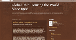 Desktop Screenshot of globalchic.blogspot.com