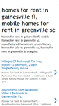 Mobile Screenshot of homesforrentingainesvillefl.blogspot.com