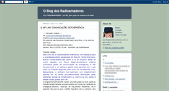 Desktop Screenshot of blogdosradioamadores.blogspot.com