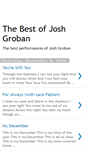 Mobile Screenshot of bestofjoshgroban.blogspot.com