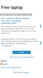 Mobile Screenshot of freelaptopforum.blogspot.com