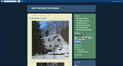 Desktop Screenshot of newvermontfarmhouse.blogspot.com