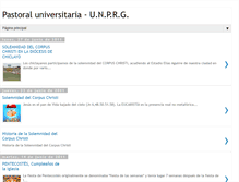 Tablet Screenshot of pastoraluniversitaria-unprg.blogspot.com