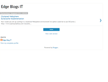 Tablet Screenshot of edgeblogsit.blogspot.com