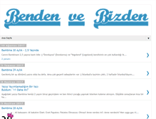 Tablet Screenshot of bendenvebizden.blogspot.com