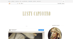 Desktop Screenshot of lustycapuccino.blogspot.com