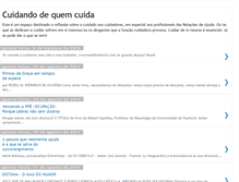 Tablet Screenshot of cuidandocuidadores.blogspot.com