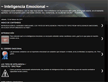 Tablet Screenshot of inteligenciaemocional93.blogspot.com