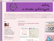 Tablet Screenshot of decou-galeryjka.blogspot.com