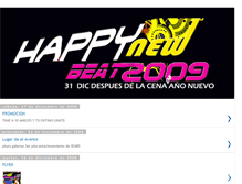Tablet Screenshot of happynewbeat2009.blogspot.com