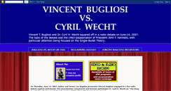 Desktop Screenshot of bugliosi-vs-wecht.blogspot.com