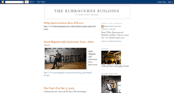 Desktop Screenshot of burroughesbuilding.blogspot.com