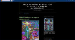 Desktop Screenshot of elizabethblaylock.blogspot.com