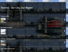 Tablet Screenshot of exploretoronto.blogspot.com