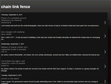 Tablet Screenshot of chainlink-fence.blogspot.com