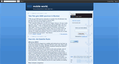 Desktop Screenshot of mobile-world007.blogspot.com