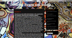 Desktop Screenshot of harleyevanscnsmedia.blogspot.com