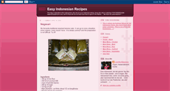 Desktop Screenshot of easyindorecipes.blogspot.com