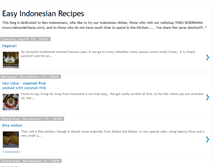 Tablet Screenshot of easyindorecipes.blogspot.com