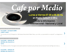 Tablet Screenshot of cafepormedio.blogspot.com
