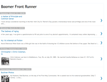 Tablet Screenshot of boomerfrontrunner.blogspot.com