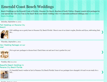 Tablet Screenshot of emeraldcoastbeachweddings.blogspot.com