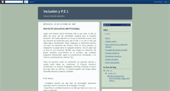 Desktop Screenshot of inclusionypei.blogspot.com