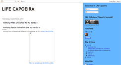 Desktop Screenshot of life-capoeira.blogspot.com