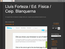 Tablet Screenshot of efcpblanquerna.blogspot.com