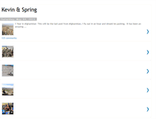 Tablet Screenshot of kevinandspring.blogspot.com