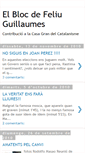 Mobile Screenshot of elblocdefeliuguillaumes.blogspot.com