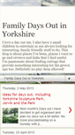 Mobile Screenshot of familydaysoutinyorkshire.blogspot.com