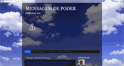 Desktop Screenshot of mensagemsoberana.blogspot.com