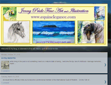 Tablet Screenshot of jennypride.blogspot.com