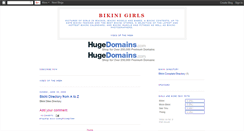 Desktop Screenshot of bikini-iberiagirls.blogspot.com