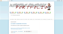 Desktop Screenshot of le-portfolio.blogspot.com