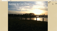 Desktop Screenshot of livingincarolina.blogspot.com