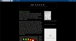 Desktop Screenshot of calshack.blogspot.com