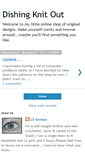 Mobile Screenshot of dishingknitout.blogspot.com