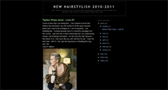 Desktop Screenshot of newhairstylish2010-2011.blogspot.com
