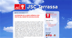 Desktop Screenshot of jscterrassa.blogspot.com