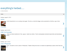 Tablet Screenshot of everythingsherbed.blogspot.com